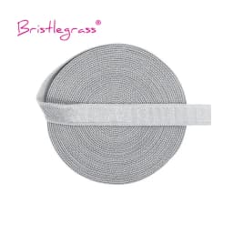 BRISTLEGRASS 2 5 10 Yard 3/8" 10mm Solid Shiny Non-Foldover Elastic Spandex Satin Band Bra Strap Headband Dress Sewing Lace Trim