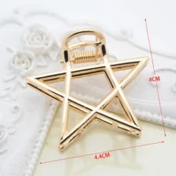 1Pcs Fashion Smal Simple Wild Geometric Hair Claw for Women Girls Clamps Hair Crab Metal Hair Clip Claw Accessories Headwear