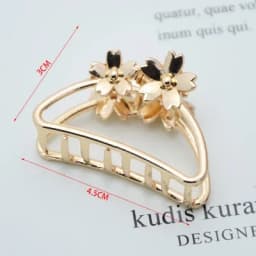 1Pcs Fashion Smal Simple Wild Geometric Hair Claw for Women Girls Clamps Hair Crab Metal Hair Clip Claw Accessories Headwear