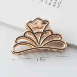1Pcs Fashion Smal Simple Wild Geometric Hair Claw for Women Girls Clamps Hair Crab Metal Hair Clip Claw Accessories Headwear