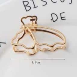 1Pcs Fashion Smal Simple Wild Geometric Hair Claw for Women Girls Clamps Hair Crab Metal Hair Clip Claw Accessories Headwear