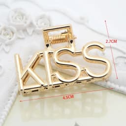 1Pcs Fashion Smal Simple Wild Geometric Hair Claw for Women Girls Clamps Hair Crab Metal Hair Clip Claw Accessories Headwear