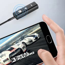 Kebidu 3.5mm Jack Audio Bluetooth 5.0 Receiver For Earphone Wireless Adapter Bluetooth Aux Audio Music Transfer For Headphone