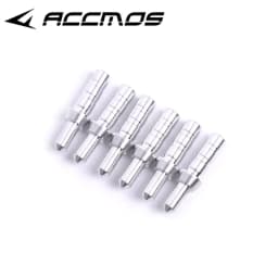 50pcs Archery Aluminum Nock Pin for ID 3.2/4.2/6.2/5.2/8.0mm Arrow Shaft Nock Compound Recurve Bow Arrows Archery (Only Pin)