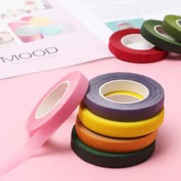 Artificial Flower Floral Tape Stamen Wrapping Florist Green Tapes Self-adhesive Bouquet Floral Stem Tape Craft Supplies