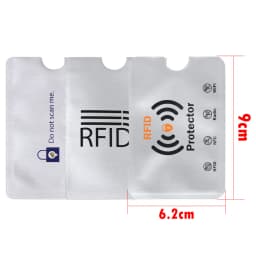 10PCS Anti Theft for RFID Credit Card Protector Blocking Cardholder Sleeve Skin Case Covers Protection Bank Card Case New hot