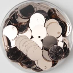 Sequin 10mm 15mm 20mm 25mm 30mm PVC Flat Round Loose Sequins Paillettes Sewing Wedding Craft Accessories with 1 Side Hole 10g