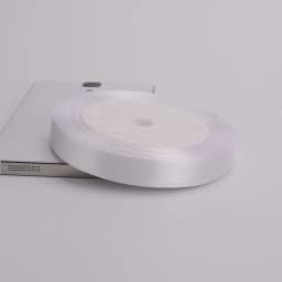 Hot Sale (25yards/roll)6mm-75mm White Silk Satin Ribbons Wedding Decorative Ribbon Gift Wrapping DIY Handmade Materials 9 Size