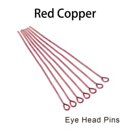 100-200Pcs/Lot 10-70mm Heads Eye Flat Head Pin Gold Plated Ball Head Pins for Jewelry Findings Making Accessories Supplies
