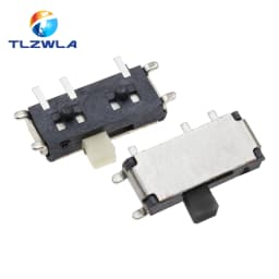 50PCS Mini 7-Pin On/Off 1P2T SPDT MSK-12C02 SMD Toggle Slide Switch For MP3 MP4