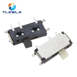 50PCS Mini 7-Pin On/Off 1P2T SPDT MSK-12C02 SMD Toggle Slide Switch For MP3 MP4
