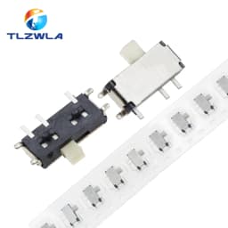 50PCS Mini 7-Pin On/Off 1P2T SPDT MSK-12C02 SMD Toggle Slide Switch For MP3 MP4