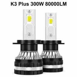 YHKOMS 300W 80000LM Car Headlight H4 H7 H1 LED H8 H9 H11 9005 9006 9012 4300K 5000K 6500K 8000K Auto fog Light 12V LED Bulb