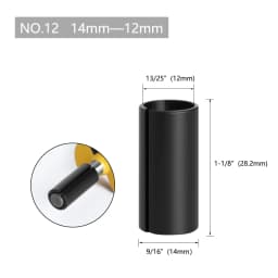 LA VIE 1pc CNC Router Bit High Precision Adapter Collet Milling Cutter Tool Adapters Holder 6mm 6.35mm 8mm 10mm 12mm 12.7mm 4001