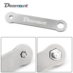Deemount 25/50 PCS Bicycle Pedal Bolts M4 Steel Stud Pin Nail Cycle Anti-skid Spikes Bike Parts Optional Tool