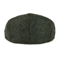 VOBOOM Wool Tweed Herringbone Irish Cap Men Women Beret Cabbie Driver Hat Newsboy Caps Golf Ivy Flat Hats Green Navy Black