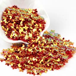 Sequin Matte White Color 10mm Cup Five Finger Flower Sequins Paillettes Sewing Wedding Craft Women Garments Accessories 10g/lot