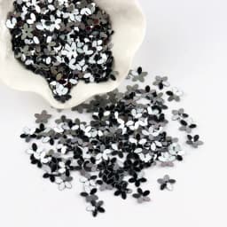 Sequin Matte White Color 10mm Cup Five Finger Flower Sequins Paillettes Sewing Wedding Craft Women Garments Accessories 10g/lot