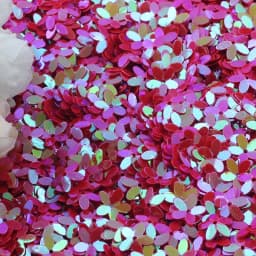 Sequin Matte White Color 10mm Cup Five Finger Flower Sequins Paillettes Sewing Wedding Craft Women Garments Accessories 10g/lot