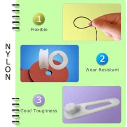 Pa Nylon Polyamide 3D Filament Printer 1.75 mm 1 -f- 75 1kg 10m 100g Diy For Shipping Thread White Nature Color