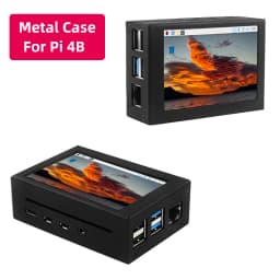 Raspberry Pi 3.5 Touch Screen 480*320 LCD TFT Display Optional ABS Metal Case Cooling Fan for Raspberry Pi 4 Model B or 3B+ 3B