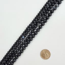 Natural Stone Black Stripe Onyx Agate Round Loose Beads 4 6 8 10 12MM Pick Size For Jewelry Making