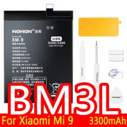 NOHON BN57 BM4J BM3L BM4E BM3M BM3E BN4A BN46 Battery For Xiaomi Mi 9T Pro 8 Lite 9 SE 11 POCO X3 NFC F1 Redmi Note 10 9 8 Pro 7
