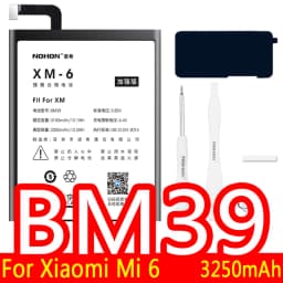 NOHON BN57 BM4J BM3L BM4E BM3M BM3E BN4A BN46 Battery For Xiaomi Mi 9T Pro 8 Lite 9 SE 11 POCO X3 NFC F1 Redmi Note 10 9 8 Pro 7