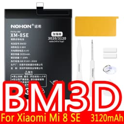 NOHON BN57 BM4J BM3L BM4E BM3M BM3E BN4A BN46 Battery For Xiaomi Mi 9T Pro 8 Lite 9 SE 11 POCO X3 NFC F1 Redmi Note 10 9 8 Pro 7