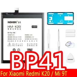 NOHON BN57 BM4J BM3L BM4E BM3M BM3E BN4A BN46 Battery For Xiaomi Mi 9T Pro 8 Lite 9 SE 11 POCO X3 NFC F1 Redmi Note 10 9 8 Pro 7