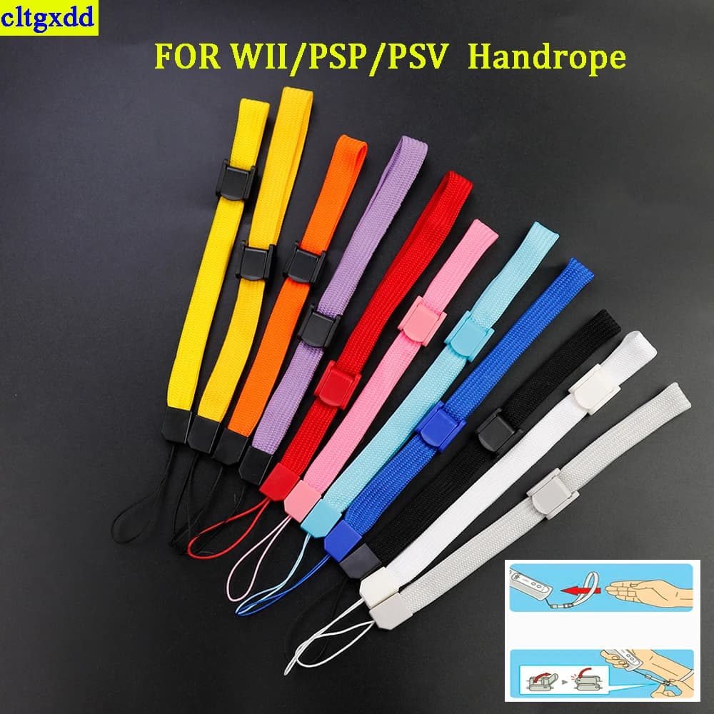 Cltgxdd 2piece FOR WII/PSP/PSV Wrist Strap PS3/PS4 Mobile Remote Control/PSV Wrist Strap Woven Lasso Hanging Rope for 3DS