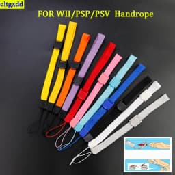 Cltgxdd 2piece FOR WII/PSP/PSV Wrist Strap PS3/PS4 Mobile Remote Control/PSV Wrist Strap Woven Lasso Hanging Rope for 3DS