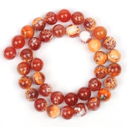 Natural Stone Blue Fire Agates Dragon Veins Onyx Round Loose Beads For Jewelry Making 15''Inch 6/8/10mm DIY Bracelets Necklaces
