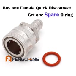 Homebrew Beer Quick Disconnect 304 Stainless Steel Ball Lock Style Free Shipping