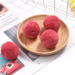 50mm Pom Piel Soft Pompones Fluffy Plush Crafts DIY Pom Pompoms Ball Furball Home Decor Dress Jewelry Scarf Sewing Accessories
