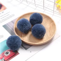 50mm Pom Piel Soft Pompones Fluffy Plush Crafts DIY Pom Pompoms Ball Furball Home Decor Dress Jewelry Scarf Sewing Accessories