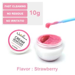 NATUAHANA Eyelash Glue Remover Cream Fast-Acting Lash Extension Adhesive Remover Painless Professional Salon Makeup Tools