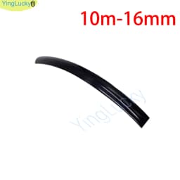 Yinglucky 32.8ft 10m Length 16mm /19mm Width Plastic T-Molding T Molding For Arcade MAME Game Machine Cabinet Chrome/ Black