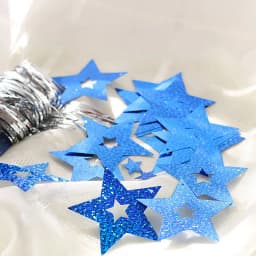 100pcs Bling Shiny Star Paperboard Cards Balloons Pendant Ribbon Wedding Balloon Decoration Party ballon accessiories Supplies