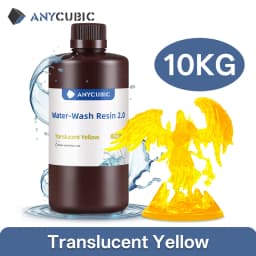 ANYCUBIC Water-Wash 2.0 10KG 3D Printer Resin Water-Washable High Precision Low odor And Low Viscosity for LCD 3D printer Photon
