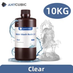 ANYCUBIC Water-Wash 2.0 10KG 3D Printer Resin Water-Washable High Precision Low odor And Low Viscosity for LCD 3D printer Photon