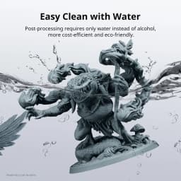 ANYCUBIC Water-Wash 2.0 10KG 3D Printer Resin Water-Washable High Precision Low odor And Low Viscosity for LCD 3D printer Photon