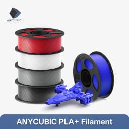 3KG ANYCUBIC PLA+ 3D Printer Filament 1.75mm High Precision Pla Plus 3D Printing Material Plastic Rubber Consumables