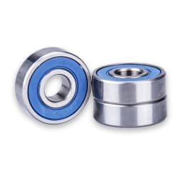 10PCS 10X15X4 6700 2RS ABEC3 10X15X4mm Blue Rubber Seals Bearing Model Bearing By JARBLUE