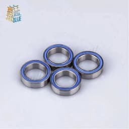 10PCS 10X15X4 6700 2RS ABEC3 10X15X4mm Blue Rubber Seals Bearing Model Bearing By JARBLUE