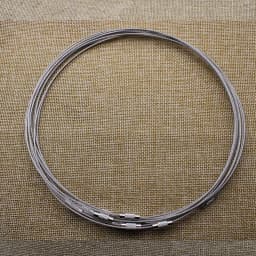 10pc/lot 1mm Stainless Steel Choker Necklace Wire Cord Rope with Brass Screw Clasp for DIY Jewelry Making Craft 45cm/18inch Z952