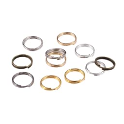 20-200Pcs/bag 4-25mm Open Jump Rings Double Loops Split Rings Connectors For Diy Jewelry Making Findings Accessories Supplies