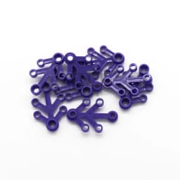 50pcs Moc Plant Leaves 4x3 with 6 Hole 2423 Tree Leaf Garden View DIY Building Blocks Bricks Compatible House Assembles Toys