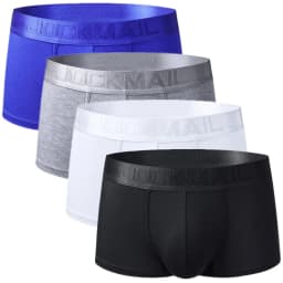 JOCKMAIL Brand Male Panties Breathable Cuecas Boxers Modal Solid Men Underwear U Convex Sexy Underpants Homewear Boxershorts Men