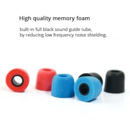 4.9 mm 1Pair Soft Memory Foam Earbuds Earmuffs For KZ QCY Headphones Noise Isolation Eartips For Sony Samsung Earphone
